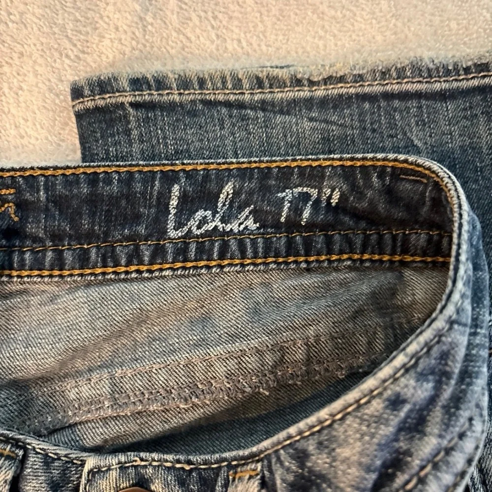 Silver Jeans Blue Denim with Brown Stitching - Picture 6 of 7